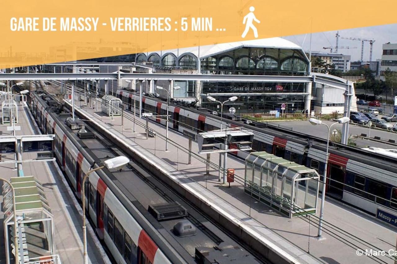 Cozy Appart' 2 Centre Ville Proche Gare Massy - Cozy Houses מראה חיצוני תמונה