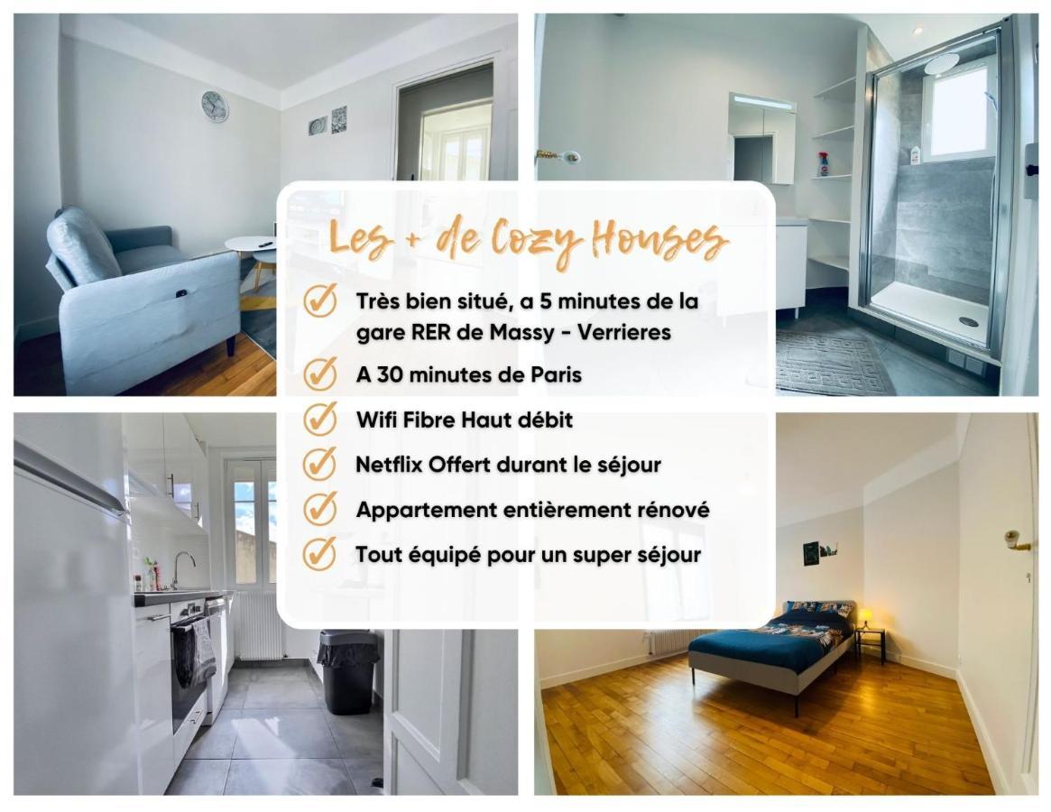 Cozy Appart' 2 Centre Ville Proche Gare Massy - Cozy Houses מראה חיצוני תמונה